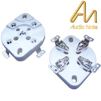 AN branded 4 pin valve base - SILVER, CHASSIS MOUNT фото 1